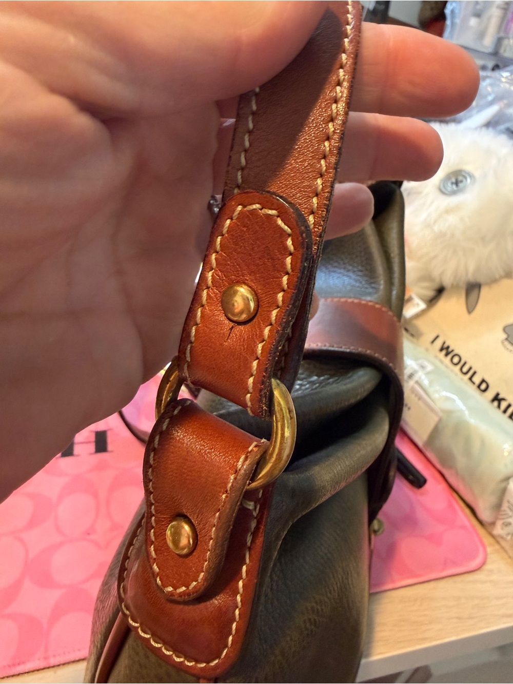 Vintage Coach Sheridan Savanah Hobo Bag - Picture 5 of 8
